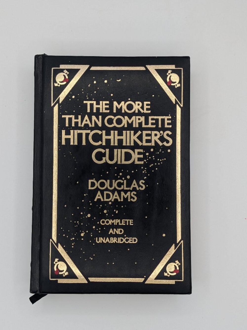 The More Than Complete Hitchhiker's Guide Douglas Adams Bonded Leather Hardcover